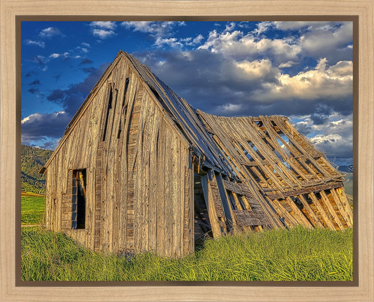 Rustic Barn Near Tetons, Wyoming