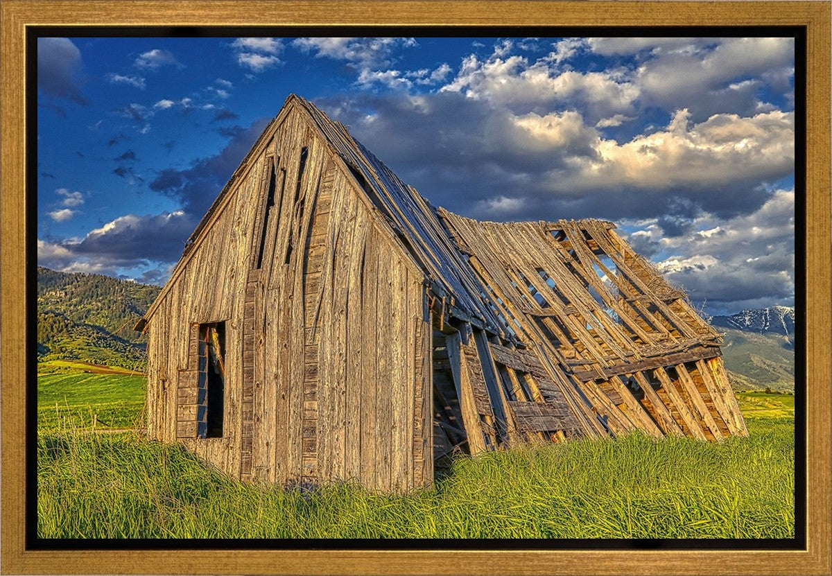 Rustic Barn Near Tetons, Wyoming