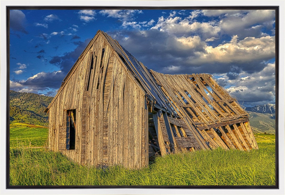 Rustic Barn Near Tetons, Wyoming