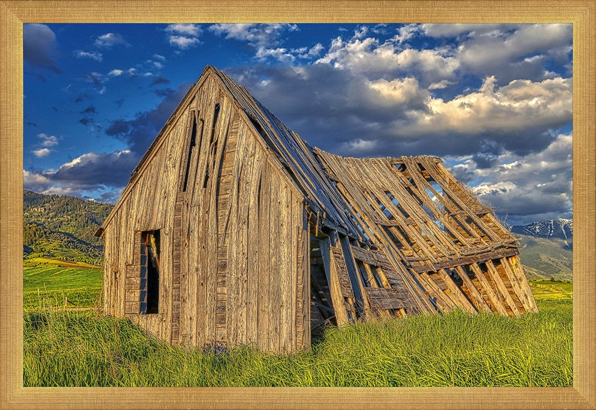 Rustic Barn Near Tetons, Wyoming
