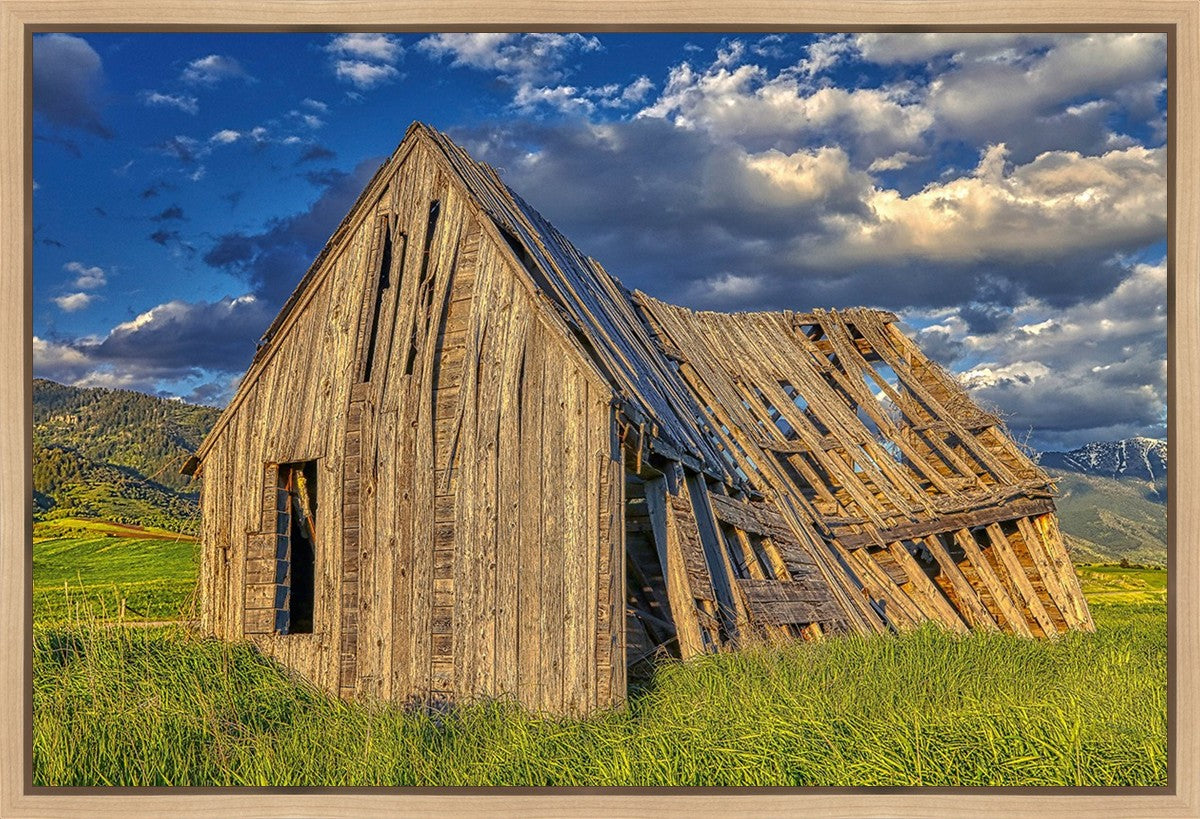 Rustic Barn Near Tetons, Wyoming