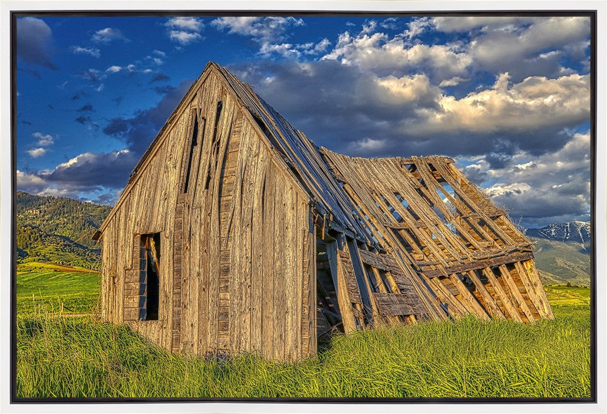 Rustic Barn Near Tetons, Wyoming
