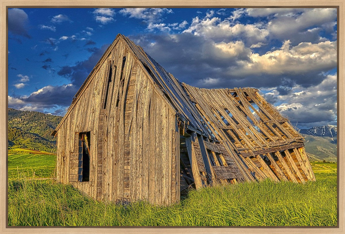 Rustic Barn Near Tetons, Wyoming