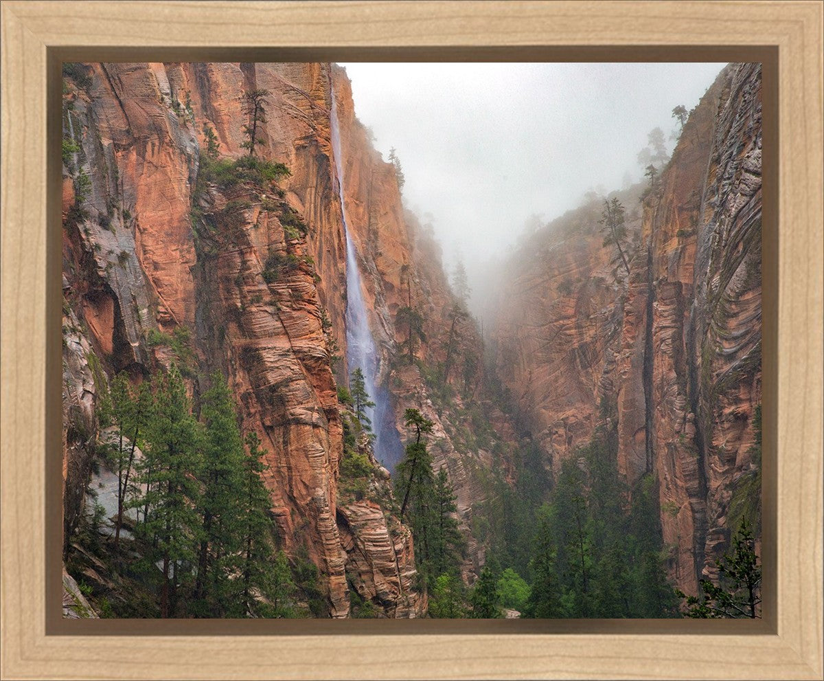 Refrigerator Canyon Waterfall, Zion National Park, Utah