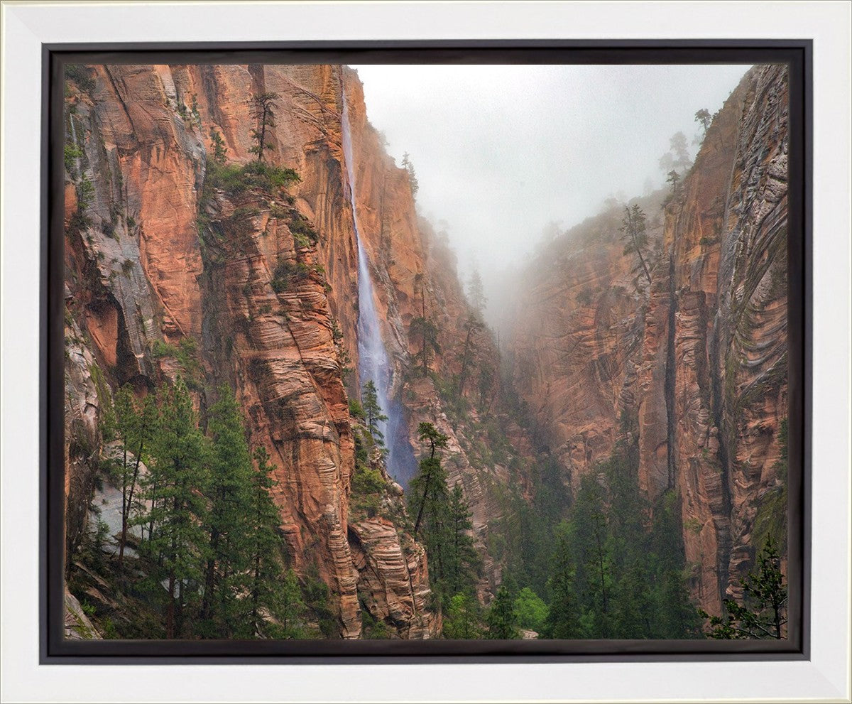 Refrigerator Canyon Waterfall, Zion National Park, Utah