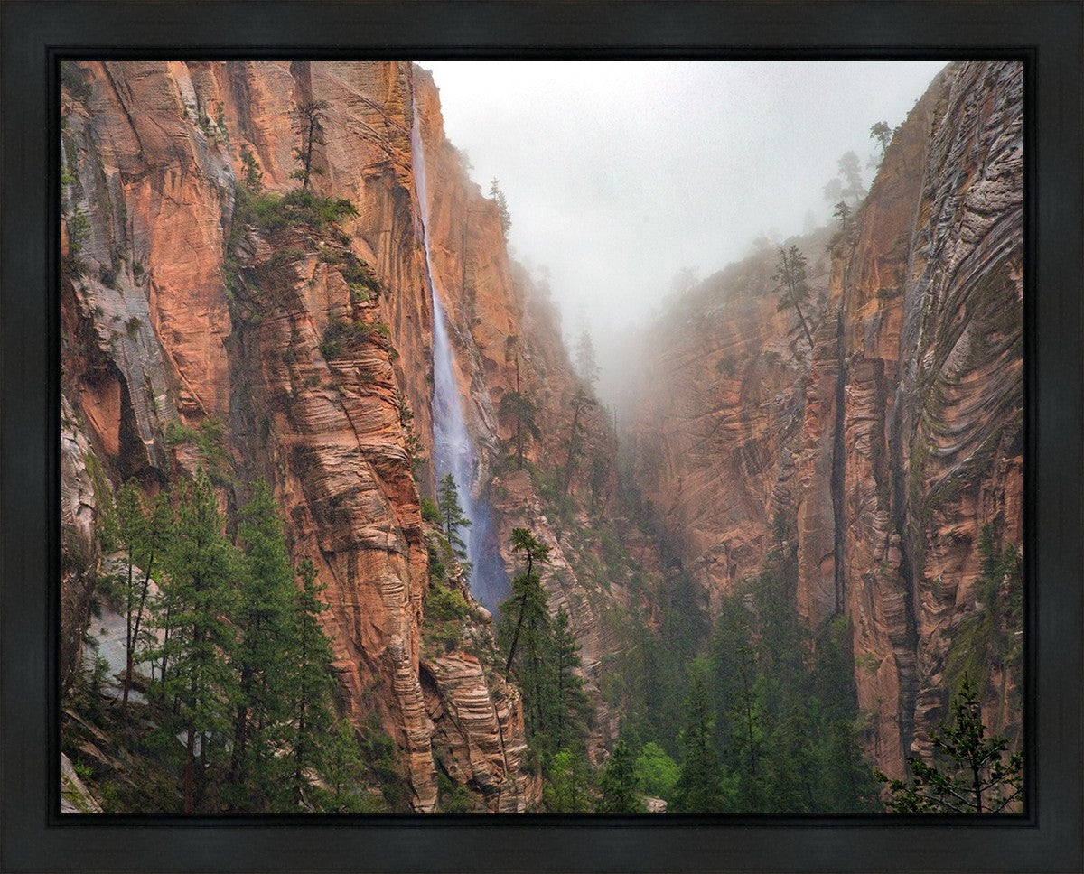 Refrigerator Canyon Waterfall, Zion National Park, Utah