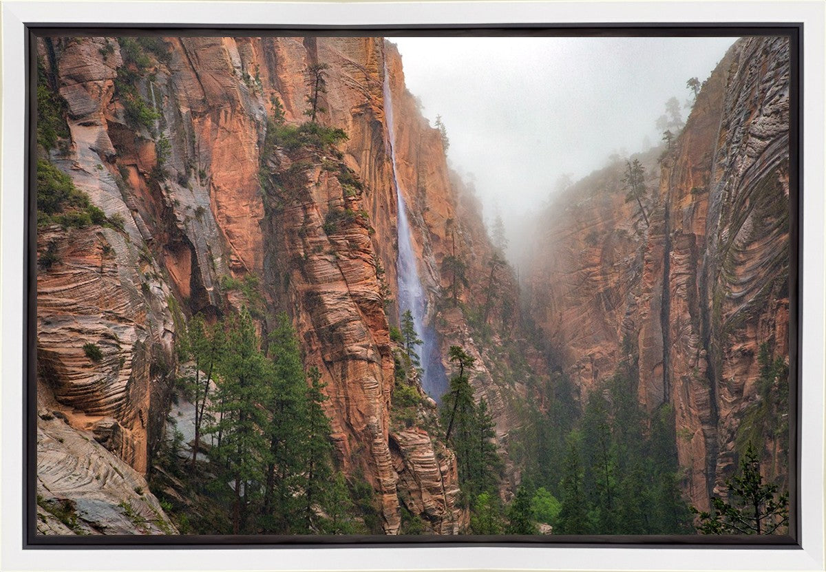 Refrigerator Canyon Waterfall, Zion National Park, Utah