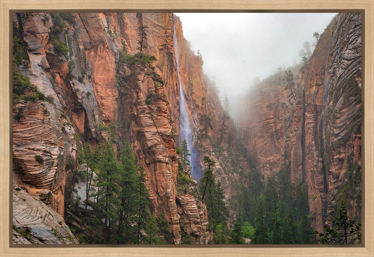 Refrigerator Canyon Waterfall, Zion National Park, Utah