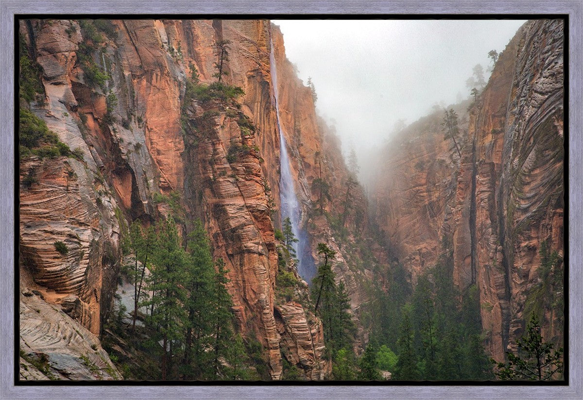 Refrigerator Canyon Waterfall, Zion National Park, Utah