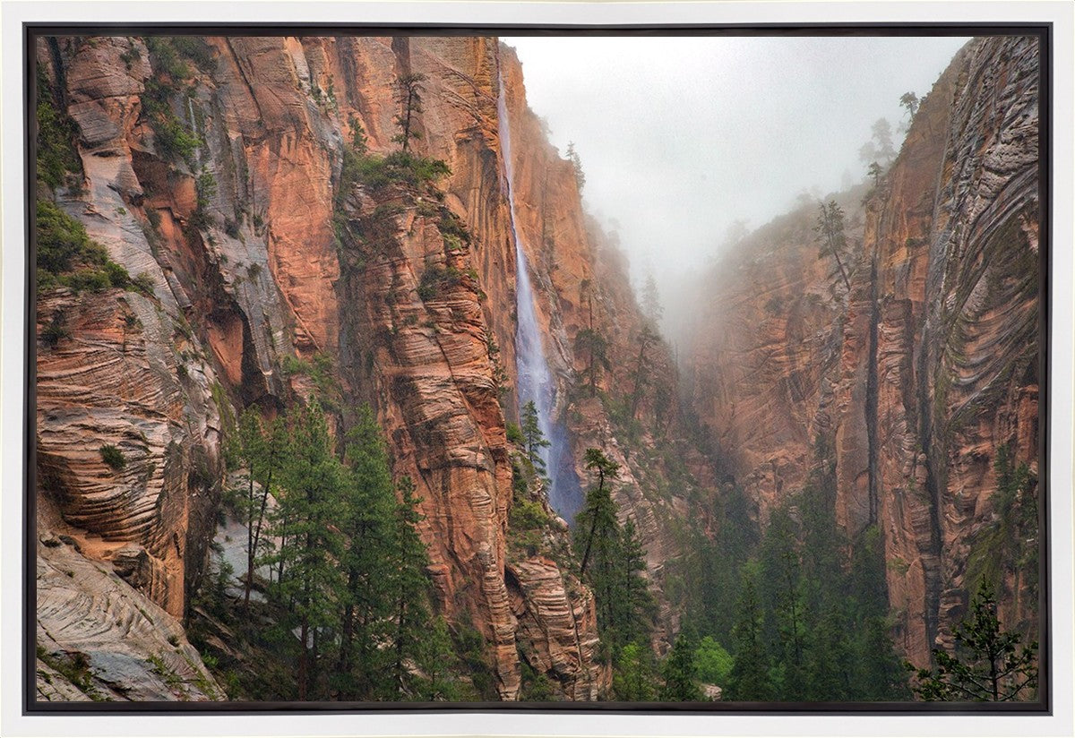 Refrigerator Canyon Waterfall, Zion National Park, Utah
