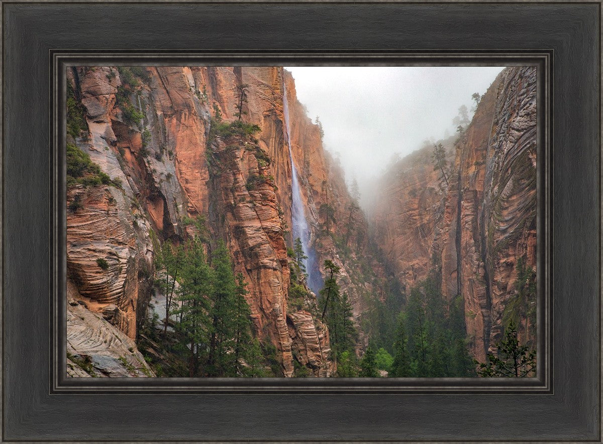 Refrigerator Canyon Waterfall, Zion National Park, Utah