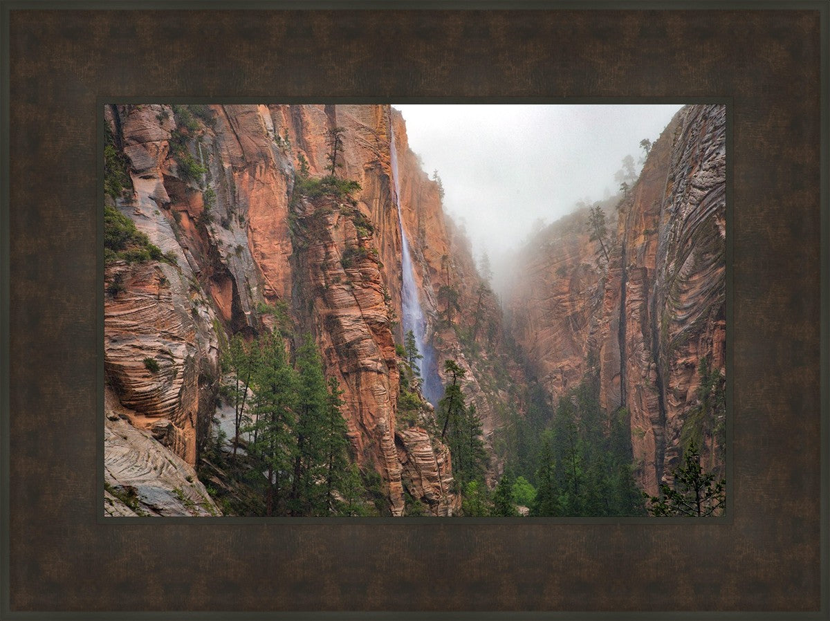 Refrigerator Canyon Waterfall, Zion National Park, Utah
