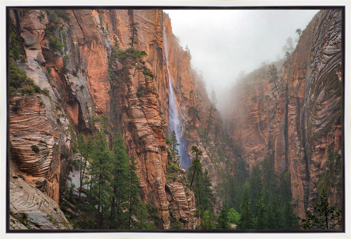 Refrigerator Canyon Waterfall, Zion National Park, Utah