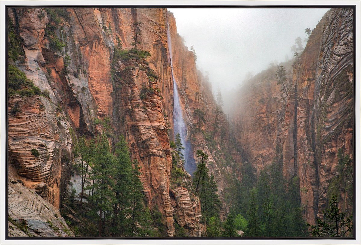 Refrigerator Canyon Waterfall, Zion National Park, Utah