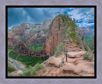 Zion National Park, Utah. Angels Landing Panorama