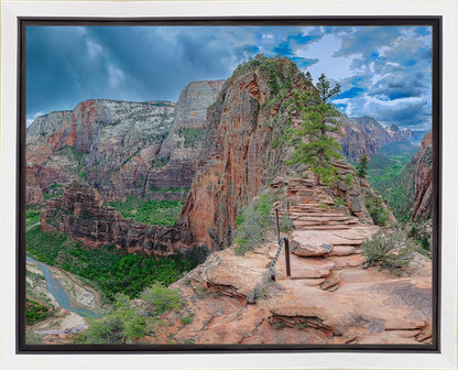 Zion National Park, Utah. Angels Landing Panorama