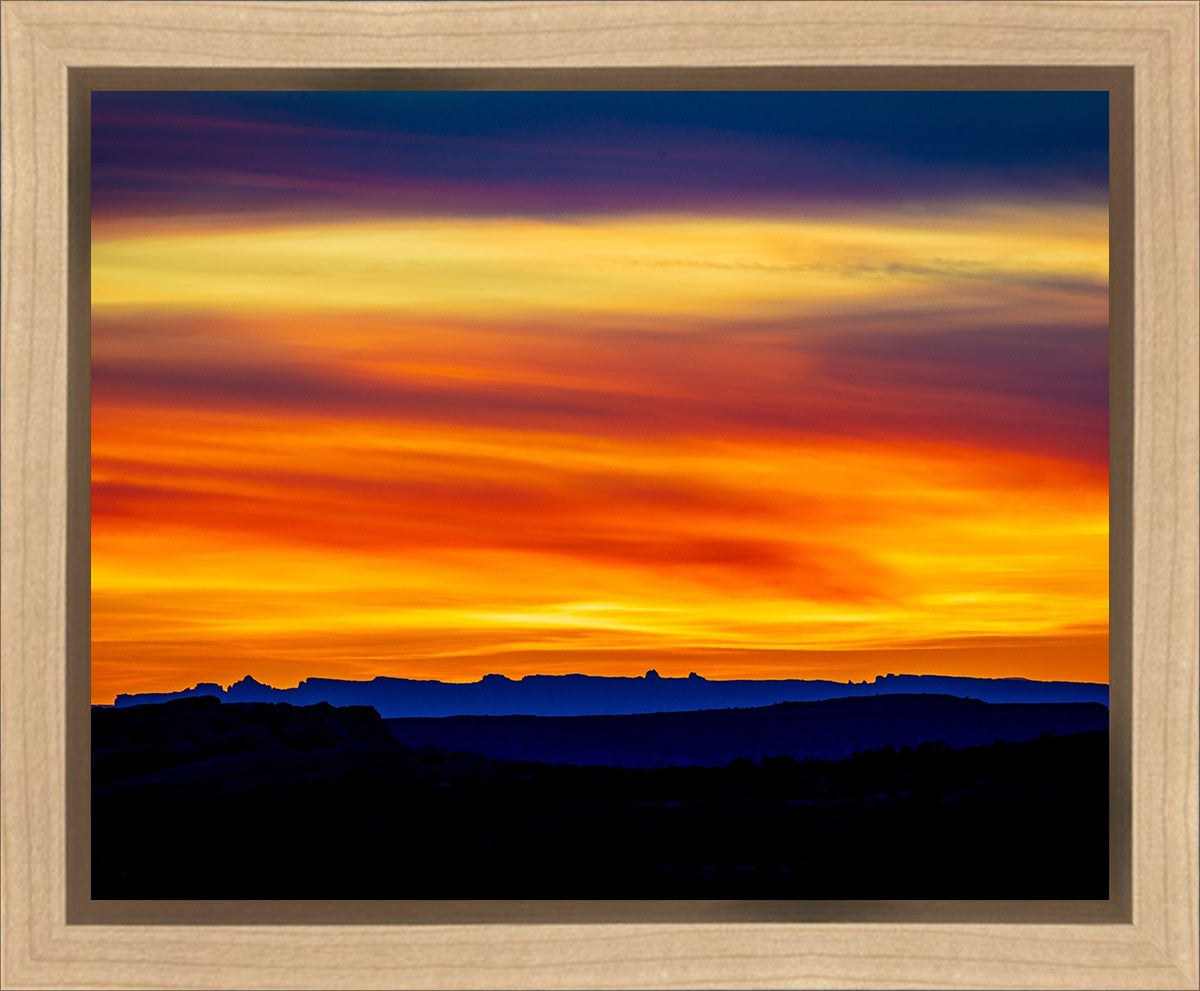 Desert Sunset, Arches National Park, Utah