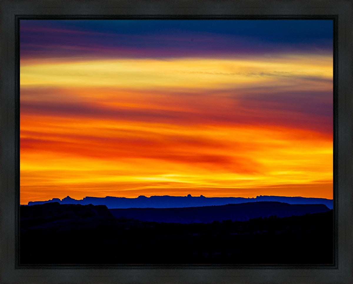 Desert Sunset, Arches National Park, Utah
