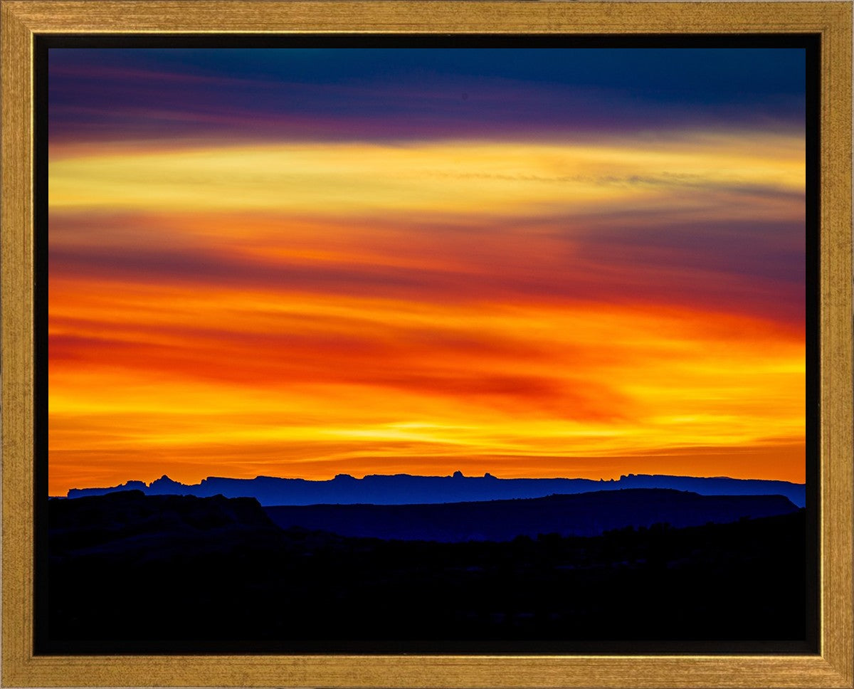 Desert Sunset, Arches National Park, Utah
