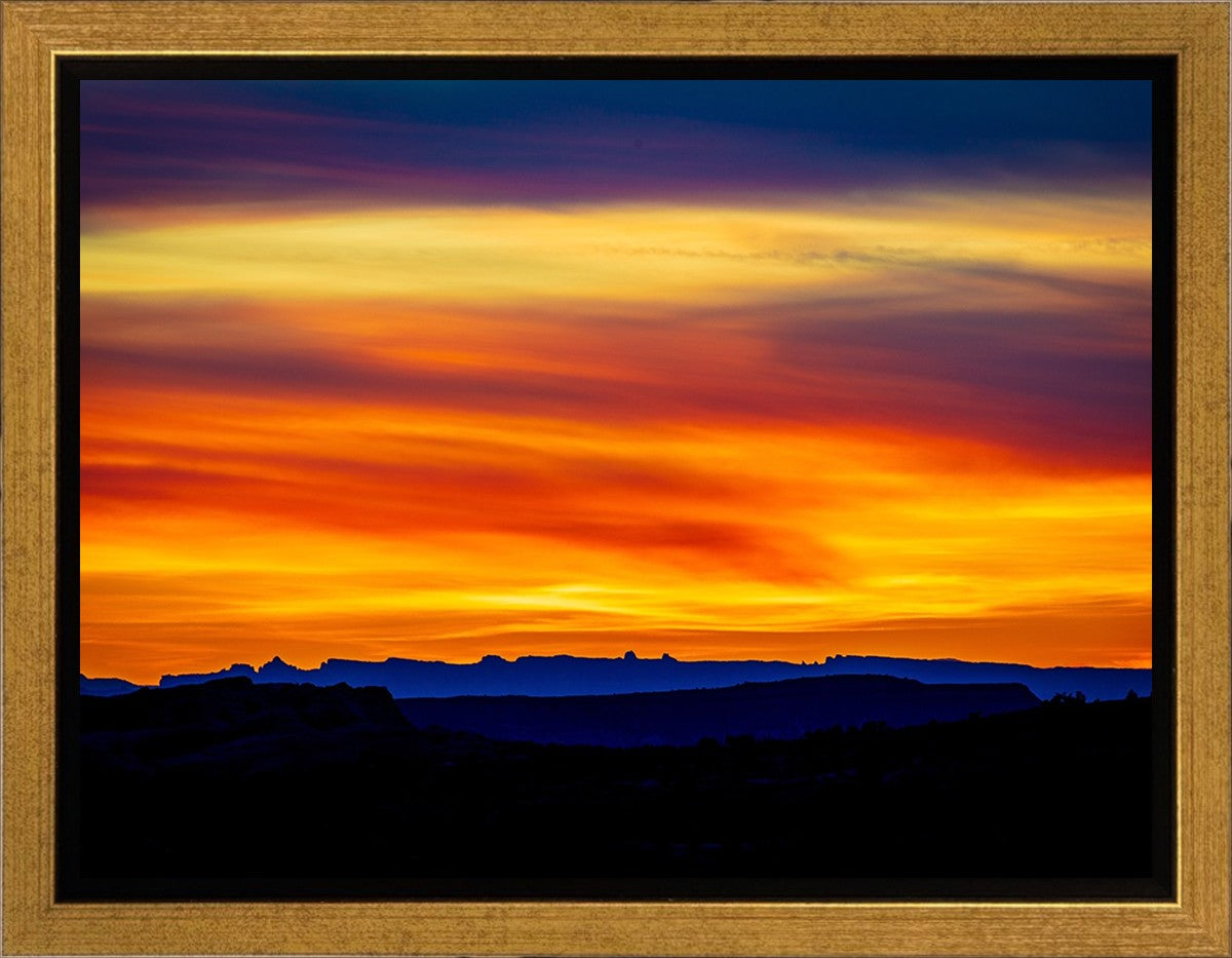Desert Sunset, Arches National Park, Utah