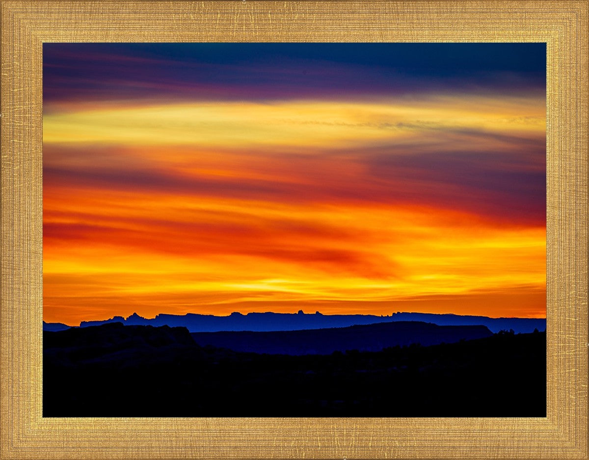 Desert Sunset, Arches National Park, Utah