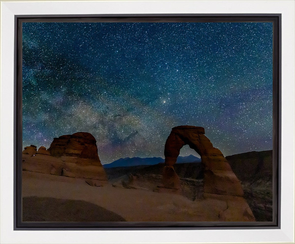 Milky Way Over Delicate Arch, Arches National Park, Utah