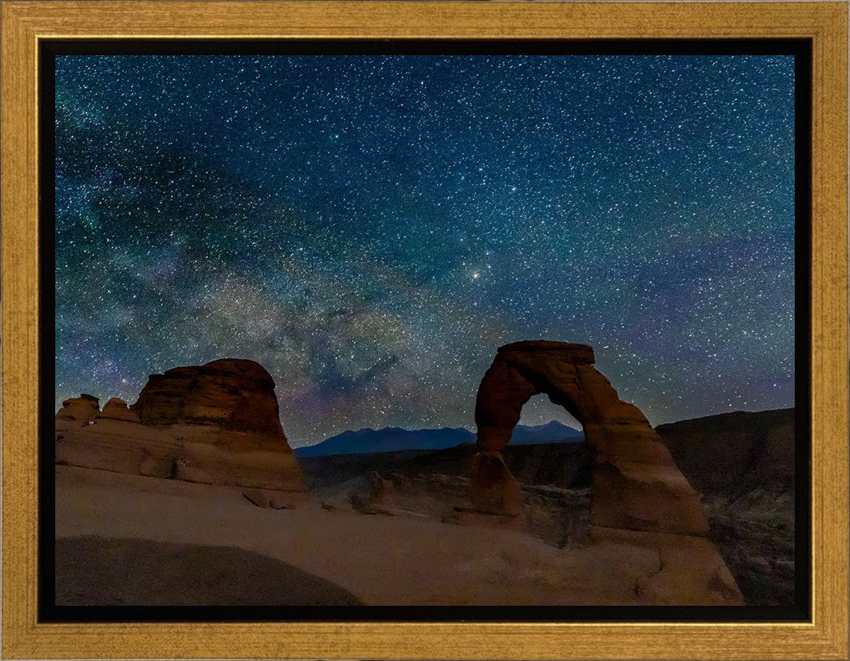 Milky Way Over Delicate Arch, Arches National Park, Utah