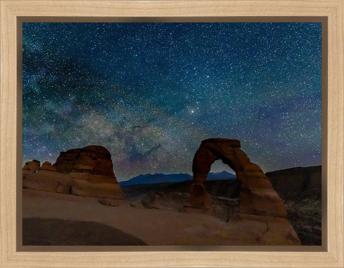 Milky Way Over Delicate Arch, Arches National Park, Utah