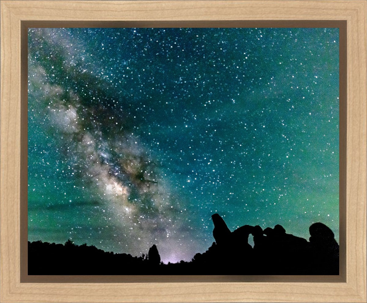 Milky Way Over the Turret, Arches National Park, Utah