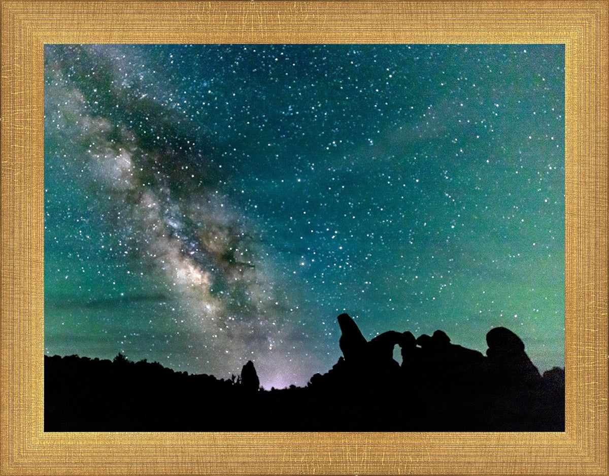 Milky Way Over the Turret, Arches National Park, Utah