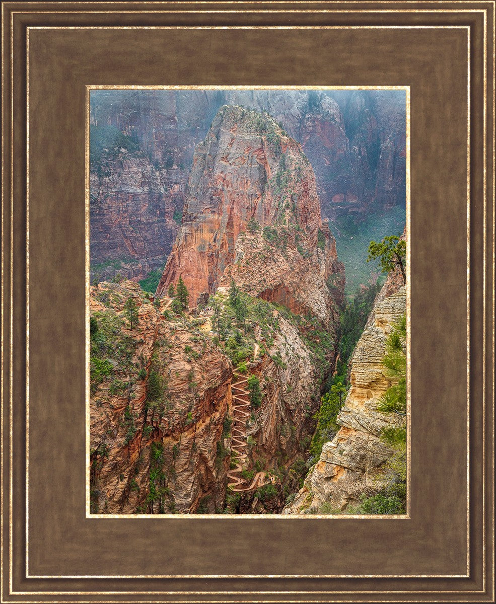 Walter Wiggles Angels Landing Zion National Park Utah by Julie