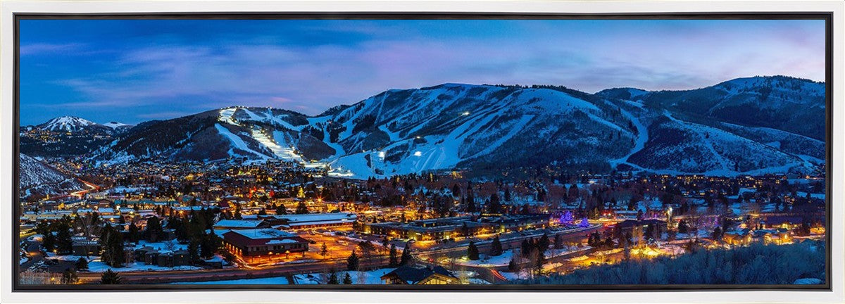 Park City, Utah, at Twilight