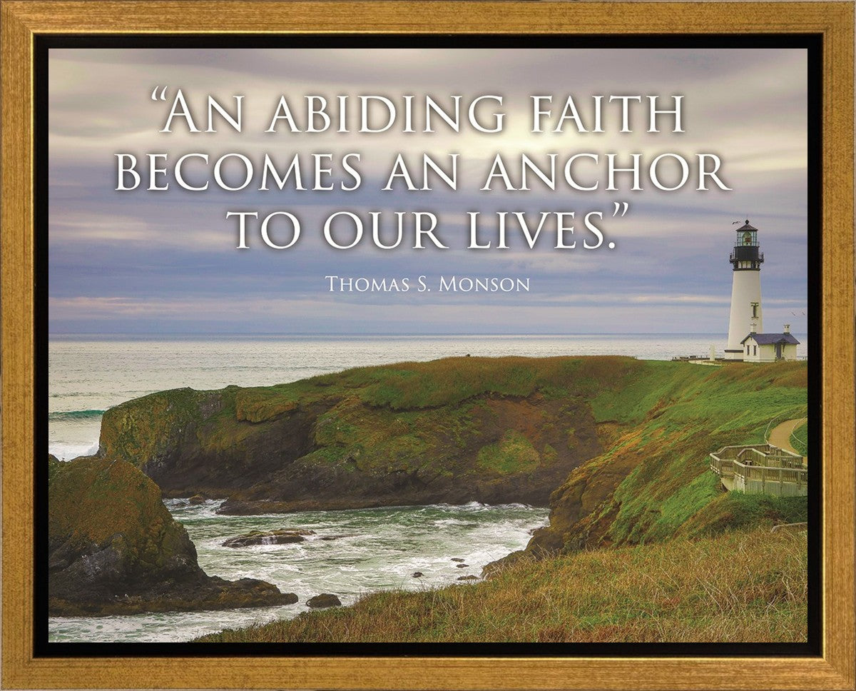 Abiding Faith Motivisional  Poster
