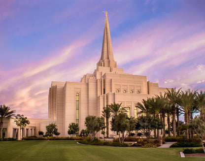 Gilbert Temple Descending Blessings Gallery Wrap