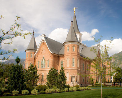 Provo City Center Temple Restored Walls Gallery Wrap