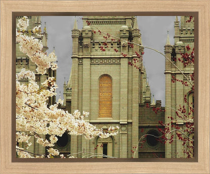 Salt Lake City Temple The Promise Gallery Wrap