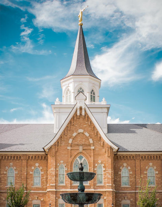 Provo City Center Temple Living and Flowing Waters