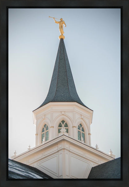Provo City Center Temple Restored To Its Proper Frame Gallery Wrap