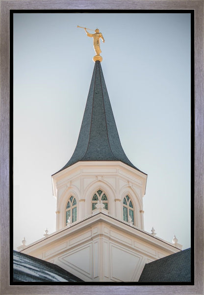 Provo City Center Temple Restored To Its Proper Frame Gallery Wrap