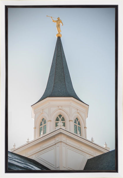 Provo City Center Temple Restored To Its Proper Frame Gallery Wrap