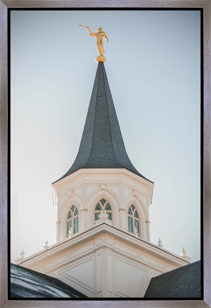 Provo City Center Temple Restored To Its Proper Frame Gallery Wrap