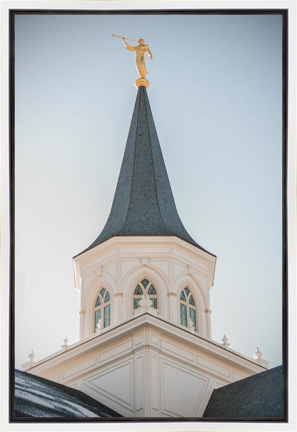 Provo City Center Temple Restored To Its Proper Frame Gallery Wrap