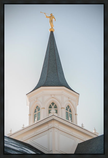Provo City Center Temple Restored To Its Proper Frame Gallery Wrap