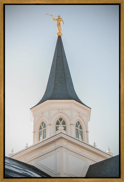 Provo City Center Temple Restored To Its Proper Frame Gallery Wrap