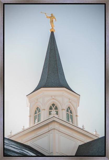 Provo City Center Temple Restored To Its Proper Frame Gallery Wrap