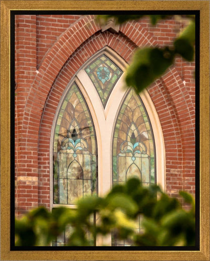Provo City Center Temple Windows To His Love Gallery Wrap