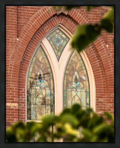 Provo City Center Temple Windows To His Love Gallery Wrap