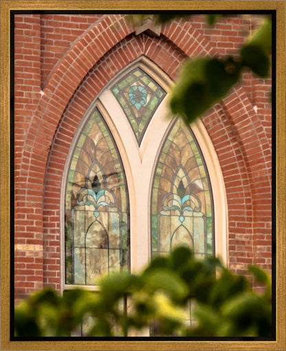Provo City Center Temple Windows To His Love Gallery Wrap