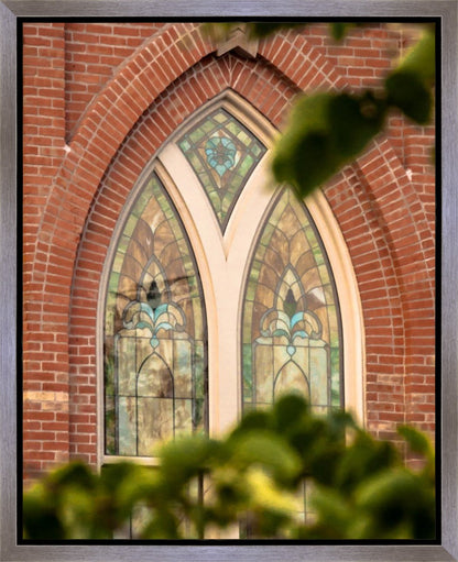 Provo City Center Temple Windows To His Love Gallery Wrap