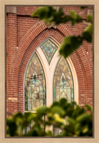 Provo City Center Temple Windows To His Love Gallery Wrap